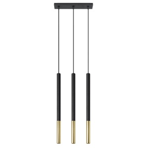 Lustra suspendata Mozaica Auriu 30x5x90 cm