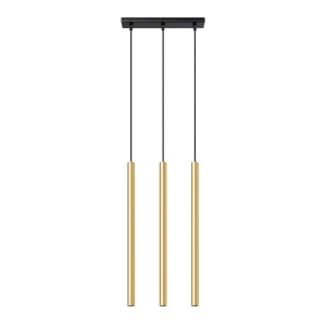 Lustra suspendata Pastelo Auriu lucios 30x5x100 cm