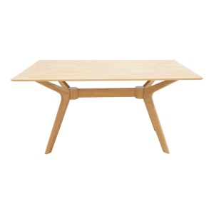 Masa de dining, Raffles, Natural, 90x150x76 cm - Img 2