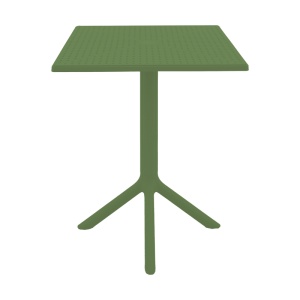 Masa de gradina, Groovy, Verde inchis, 60x60x76 cm - Img 2