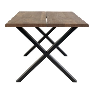 Masa dining Toulon, Gri, 140x95x75 cm