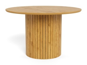 Masa dining Yale, Natural, 75x120x120 cm - Img 6