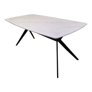 Masa Ezali, Alb, 180x90x75 cm - Img 2