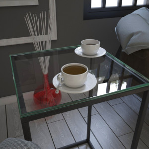Masuta Auxiliara Pure - Glass - Img 2