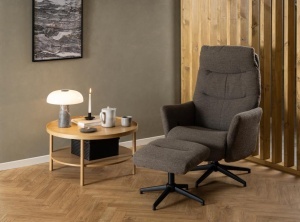 Masuta de cafea Banbury, Natural, 42x80x80 cm - Img 3