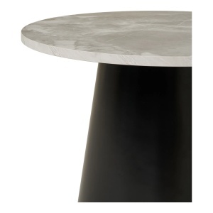 Masuta de cafea Brito, Gri, 60x60x45 cm - Img 4