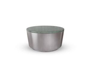 Masuta de cafea Cangas, Verde, 41.5x80x80 cm - Img 2