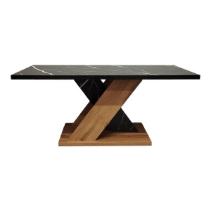Masuta de cafea Solange Natural 110x55x47.5 cm - Img 4