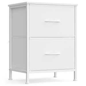 Noptiera Songmics, Bellah, Alb perlat, 39.6x30x53.2 cm