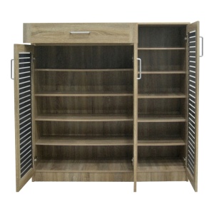 Pantofar, Sante, Stejar deschis, 120x37x123 cm - Img 2