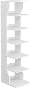 Pantofar, Vasagle, Alb, 26.4x30x110.4 cm - Img 2