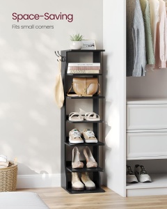 Pantofar Vasagle Negru 26.4x30x110.4 cm - Img 3