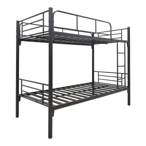 Pat suprapus Belit Negru 96x200x170 cm