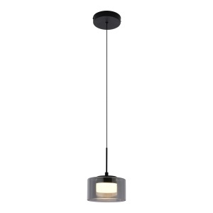 Pendul LED Cholet, Negru, 15x15x120 cm - Img 2