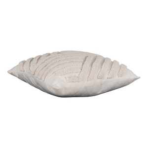 Perna decorativa Albany, Alb, 45x45 cm - Img 4