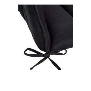 Perna pentru scaun Cleveland, Negru, 51.5x45x5 cm - Img 2