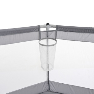 Piscina de bile pliabila Gri 120x67x60 cm - Img 2