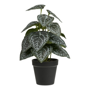 Planta decorativa artificiala, Verde, 21x20x33 cm - Img 4