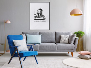 Poster - Captain Walrus, cu Ramă neagră, 30x45 cm - Img 2