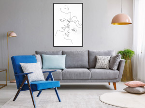 Poster - Soulmates, cu Ramă neagră, 40x60 cm - Img 2