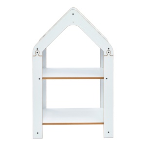 Raft Montessori Zoilen alb albastru mdf 57x34x70 cm - Img 2