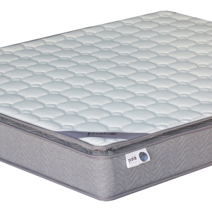 Saltea cu plasa de arcuri cu o singura fata 18 cm Perfecto Pako World Alb 150x200x20 cm - Img 5