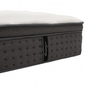 Saltea Luxury 5 zone arcuri buzunar+gel spuma cu memorie+latex 34-36cm 150x200cm - Img 7
