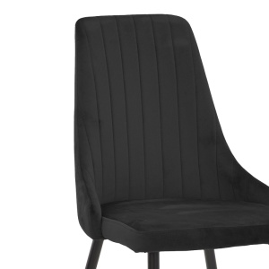 Scaun Azori Pako Negru 49x55x85 cm - Img 6