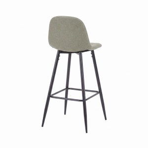 Scaun bar Bella, Masliniu, 41.5x49x98 cm - Img 2