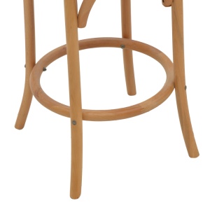 Scaun bar Thonet lemn fag natural 41x50x105 cm - Img 8