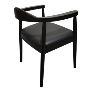 Scaun cu brate Joube Negru 59x48x73 cm - Img 3