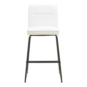 Scaun de bar Essential Alb 53x64.5x107 cm - Img 4