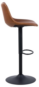 Scaun de bar I_Oregon, Maro, 110x47x51 cm - Img 5