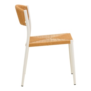 Scaun de gradina, Cura, Natural, 53x59x78 cm - Img 4