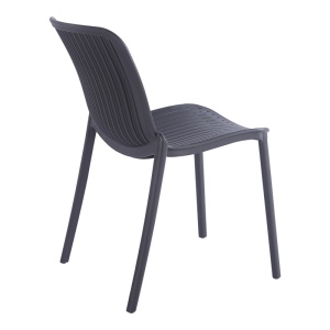 Scaun de gradina Stivuibil, Teragi, Antracit, 43.5x58x82 cm - Img 2