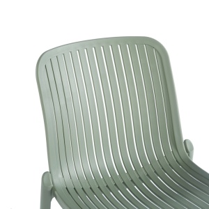 Scaun de gradina stivuibil, Teragi, Mint, 43.5x58x82 cm - Img 6