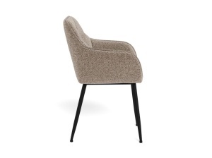 Scaun dining Brenda, Bej, 84.5x59x54.5 cm - Img 5