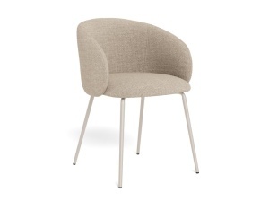 Scaun dining Eleanor V1, Gri, 79x55.5x55 cm - Img 7