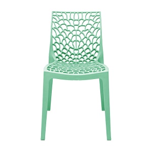 Scaun dining Hush, Verde, 53x41x80.5 cm - Img 4