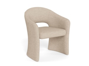 Scaun dining Tori, Bej, 80x64.5x56.5 cm - Img 2