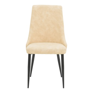 Scaun dining Trenda, Bej, 44x59x90 cm - Img 4
