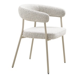 Scaun dining Trivio, Nisip, 56x57.5x77 cm