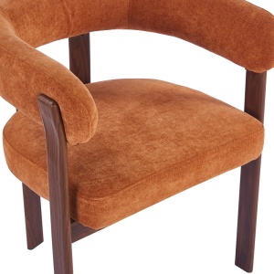 Scaun Erebus, Teracota, 64x55x76.5 cm - Img 6
