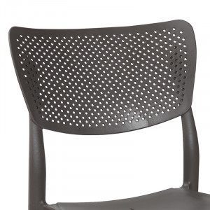 Scaun exterior Ignite plastic culoare antracit - Img 2