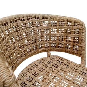 Scaun fotoliu de gradina Milou Boho Pako World Natural 59x65x73 cm - Img 6