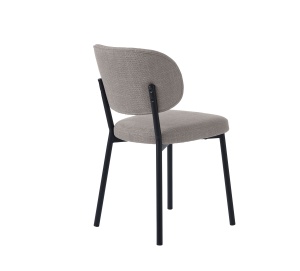 Scaun FOWLER, Gri deschis, 56x81x46 cm - Img 4
