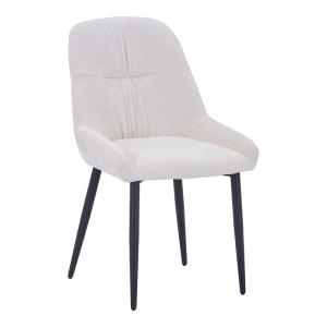 Scaun, Larissia, Pako, Alb 53x59x89 cm