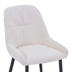 Scaun, Larissia, Pako, Alb 53x59x89 cm - Img 6