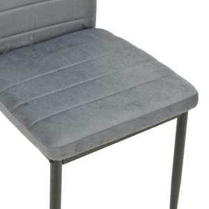 Scaun Parker Gri 39.5x48x95 cm - Img 7
