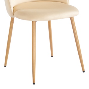 Scaun Perch Pako Crem 50x43x82 cm - Img 7